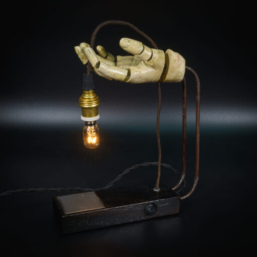 Segmented Child's Hand Desk Lamp